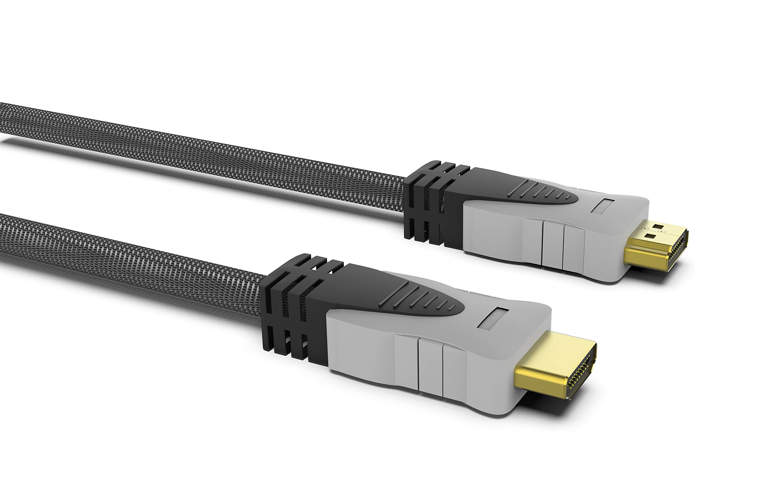 Inca Cavo HDMI 4K ad alta velocità Ethernet HDR Full UHD GOLD HDMI Versiyon 2.0 (20 cm)
