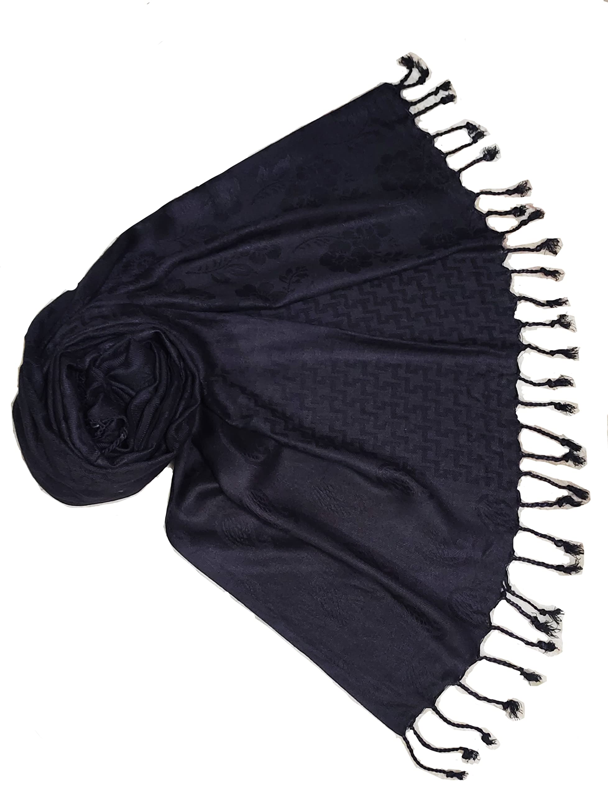 Saba Fashion Women Viscose Jaqurd Scarf/Shawl/Dupatta/Hijab/Wrap/Scarves/Stoles-image-16