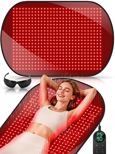 43'' x 26'' Red Light Therapy Mat for Body, 580