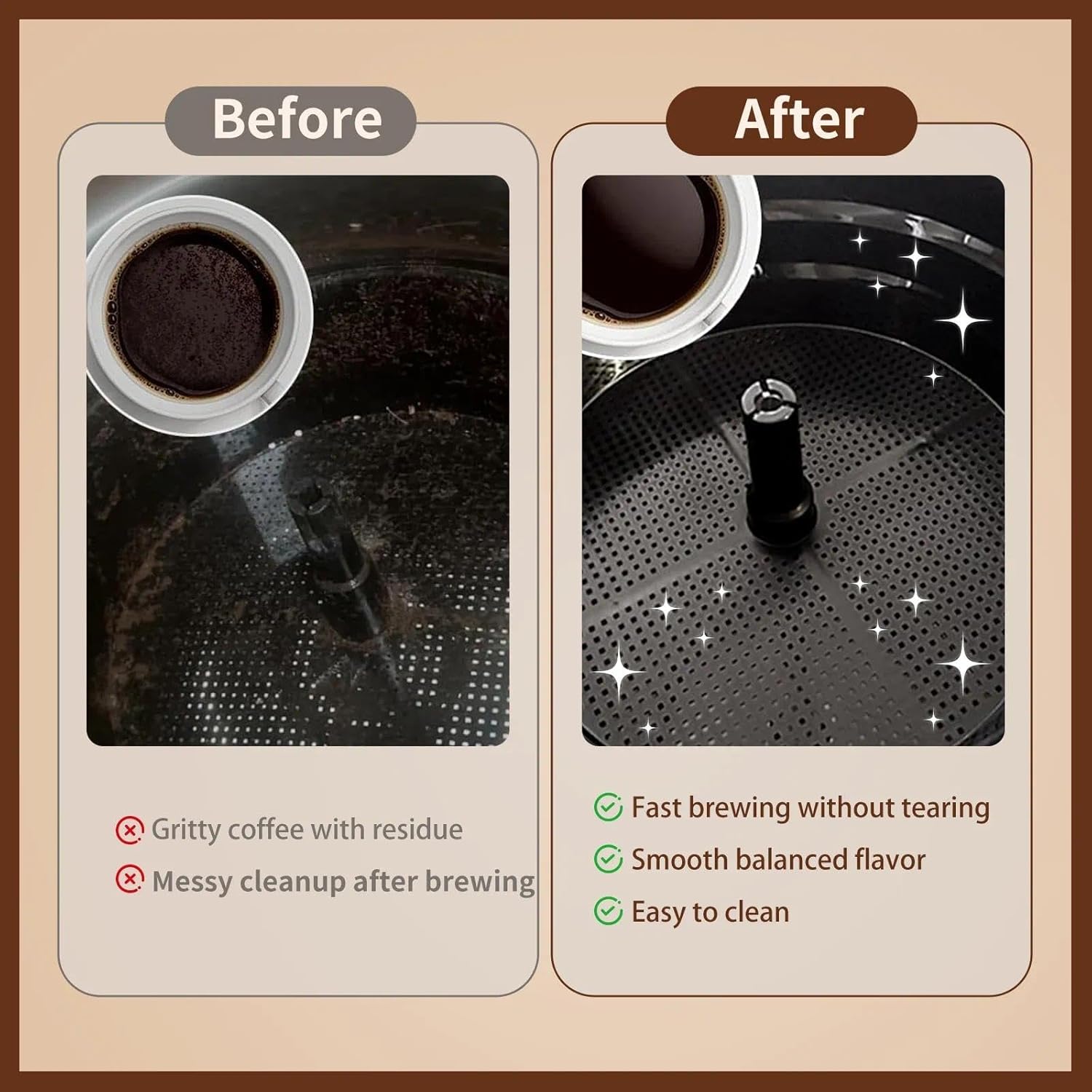 200PCS Coffee Paper Filter for Hamilton Beach 45 Cup Coffee Urn, Percolator Filters with Pre-punched Holes, Disposable Paper Filter Compatible with Hamilton Beach 45 Cup 40515G 40519G