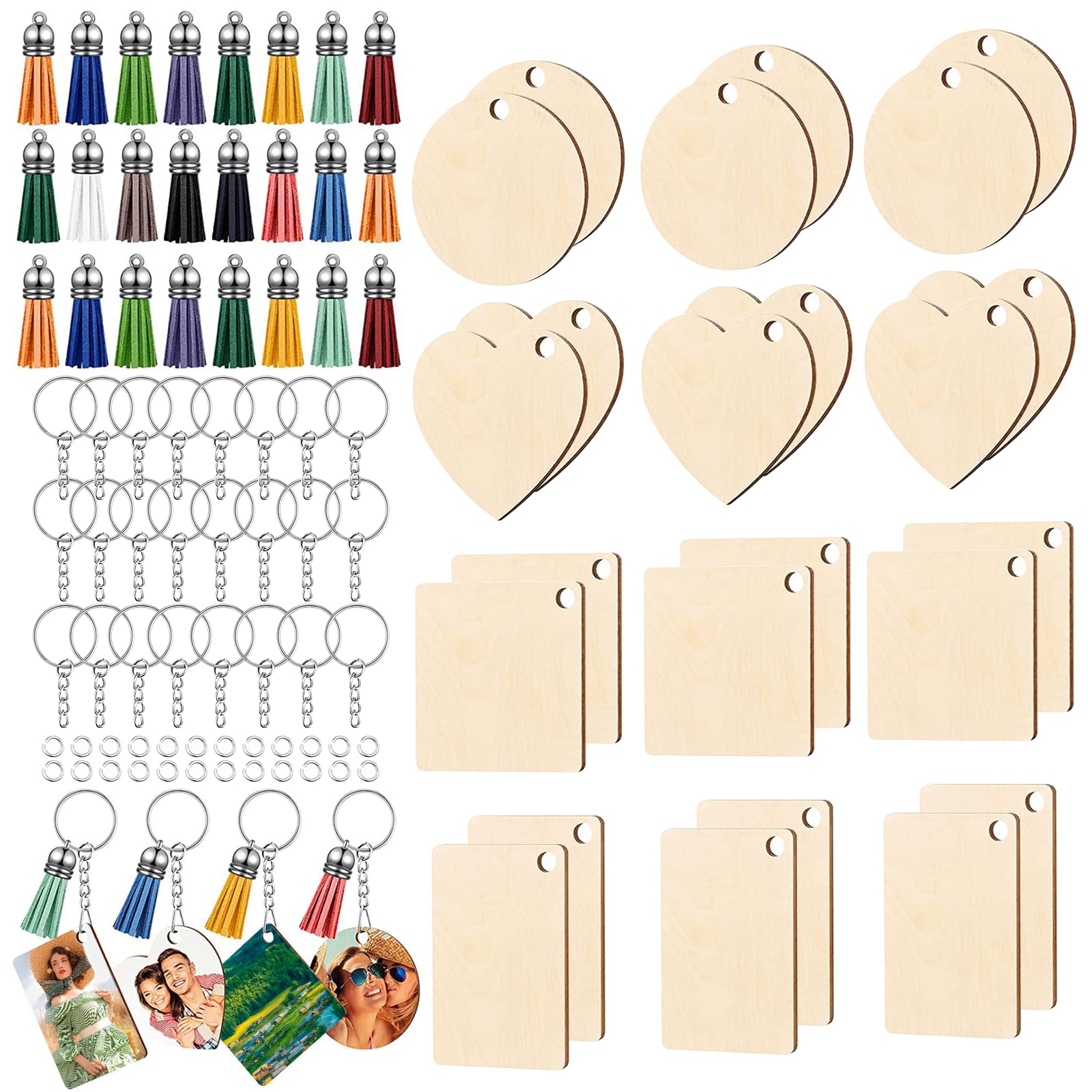 Porte-clés en bois - Hirondelle - Les Petites Hirondelles