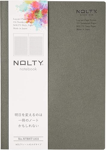 Vista 55 de Nippon Performance Association Management Center Nyoshitsu NOLTY Notebook A5 Cuadrado Negro NTBNT1401