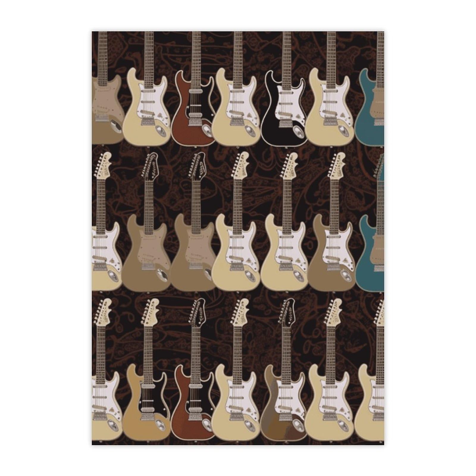 Autocollants mignons guitare pour personnaliser votre ordinateur portable au bureau