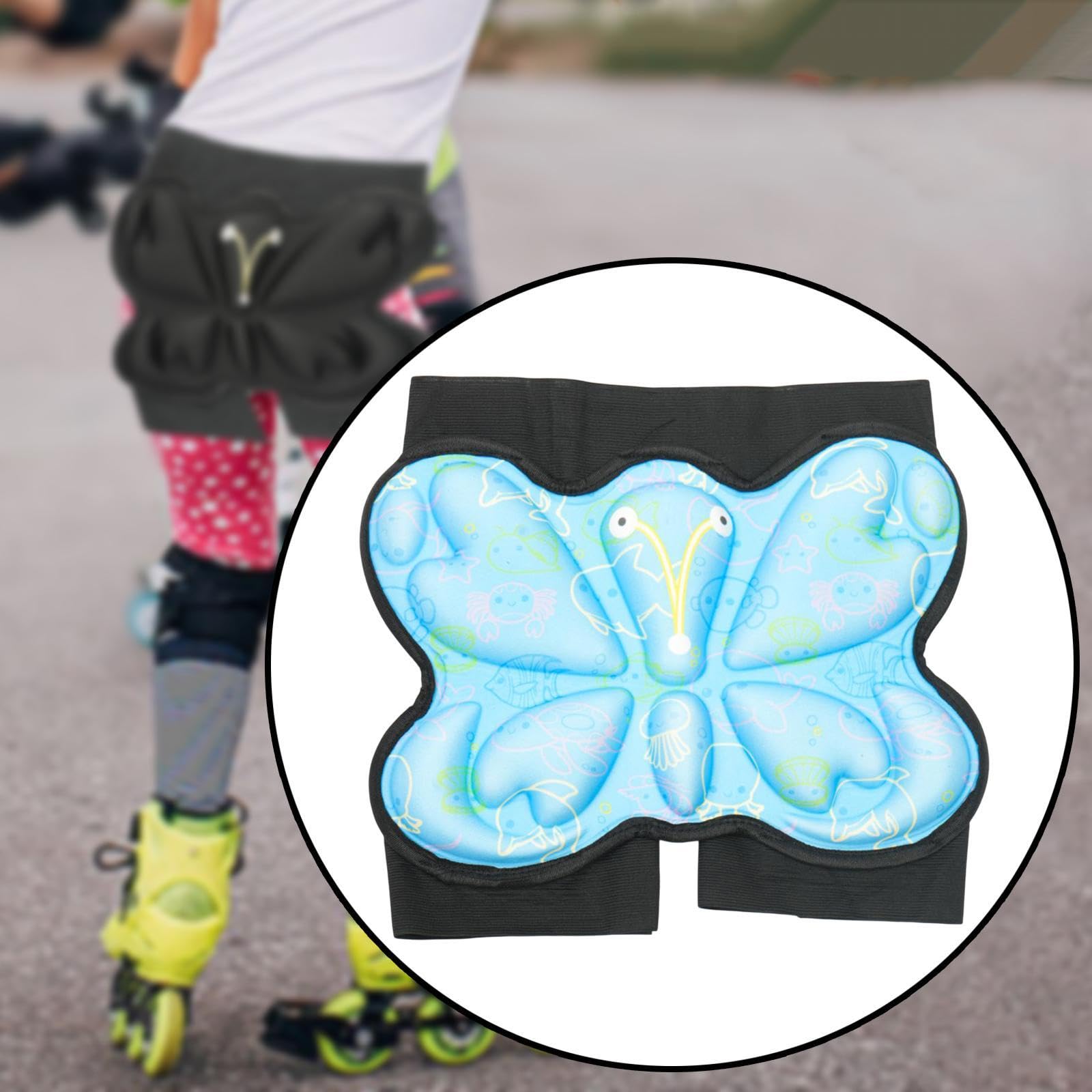 B Baosity Roller Skating Hip Pad avec Rembourrage Hanche Coussin Antichoc Ajustable en EVA Conçu pour Soutien Compression Patinage Ski Vélo Adapté