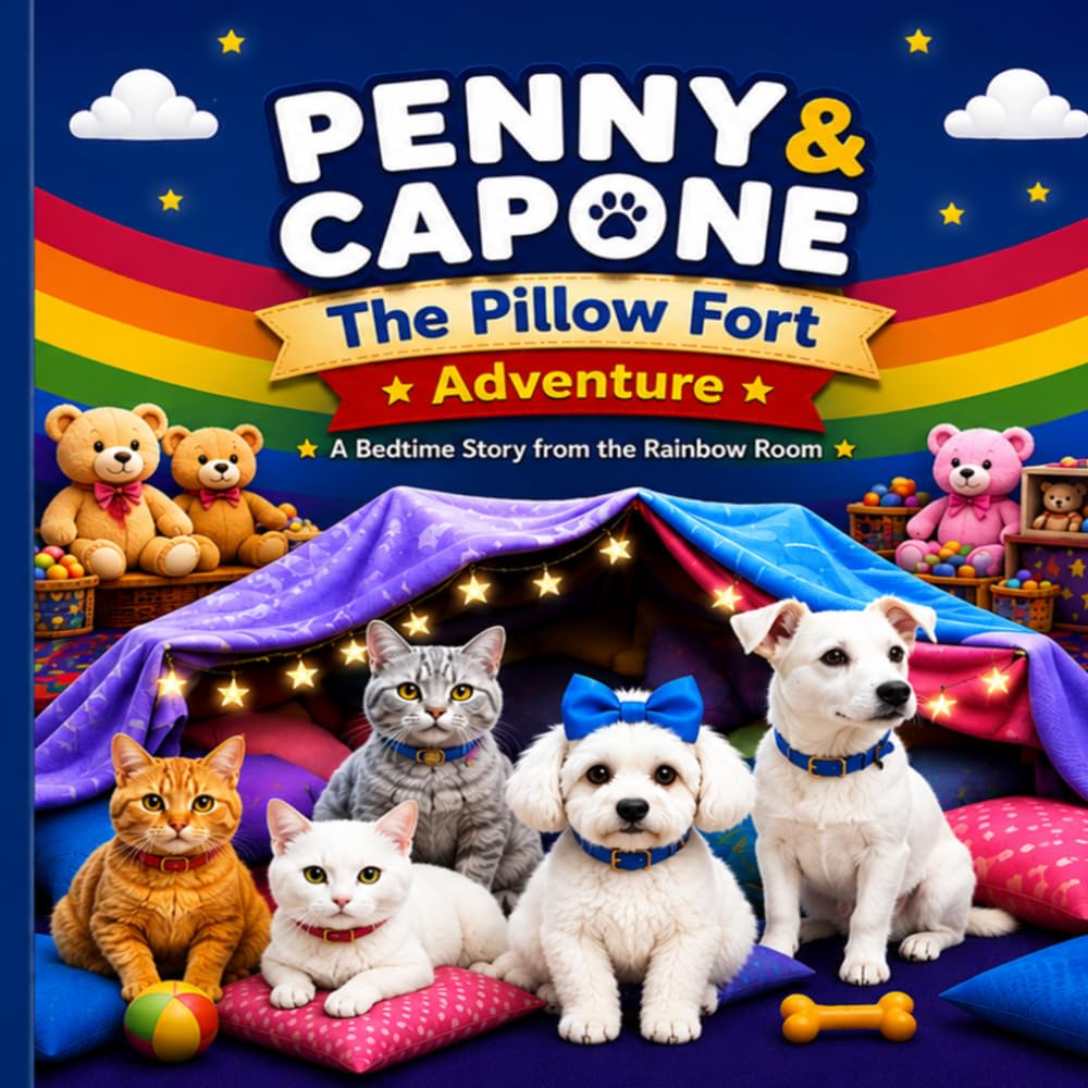 Penny & Capone: The Pillow Fort Adventure: A Bedtime Story from the Rainbow Room (Penny & Capone Signature Adventures)