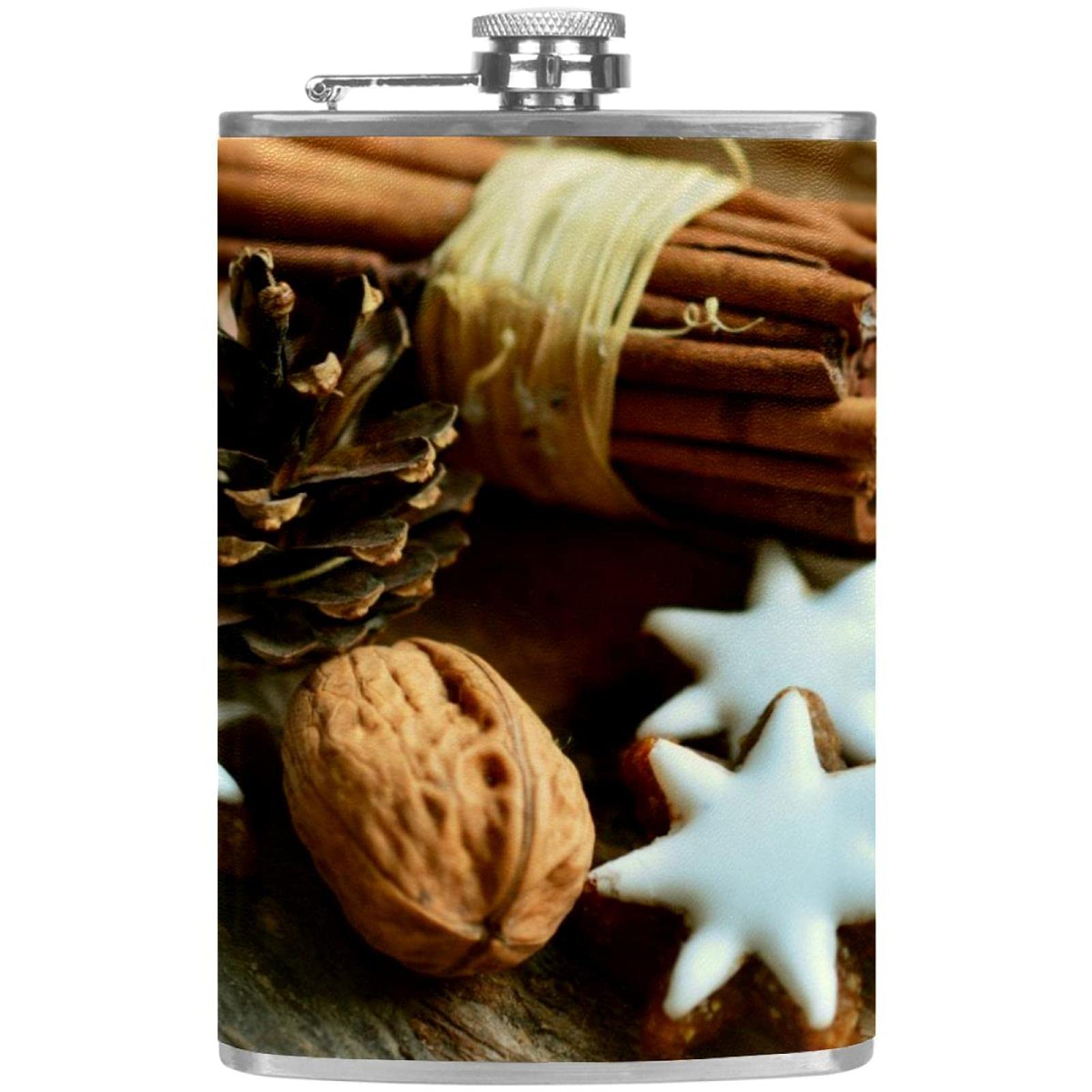 Flasque pour liqueur étanche avec entonnoir pour le camping et les bars