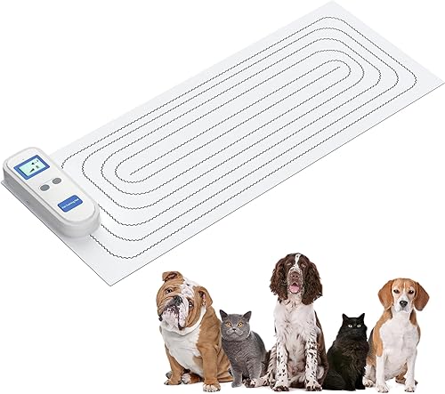 SUNWAYES Scat Mat - Almohadilla electrónica de entrenamiento para mascotas en interiores una almohadilla de entrenamiento de absorción de impactos
