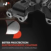 Vista 5 de A-Premium Manguito de dirección de suspensión trasera compatible con Subaru Forester 2001-2007, Impreza 2001-2007, lado izquierdo del conductor