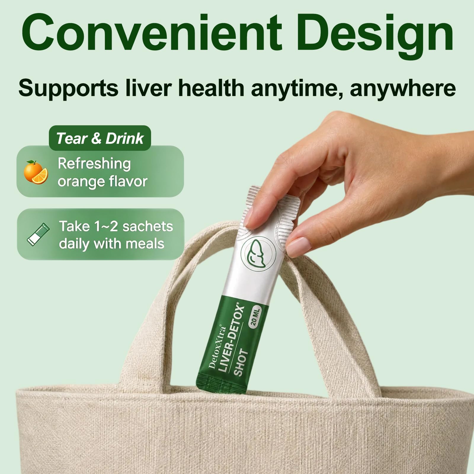 Liver Cleanse Detox & Repair, Milk Thistle Liver Detox Supplement with Turmeric & Ginger, Liver Health, Digestive Comfort and Immune Support, Gluten-Free, Vegan, 30 Packs — Amazon image 4