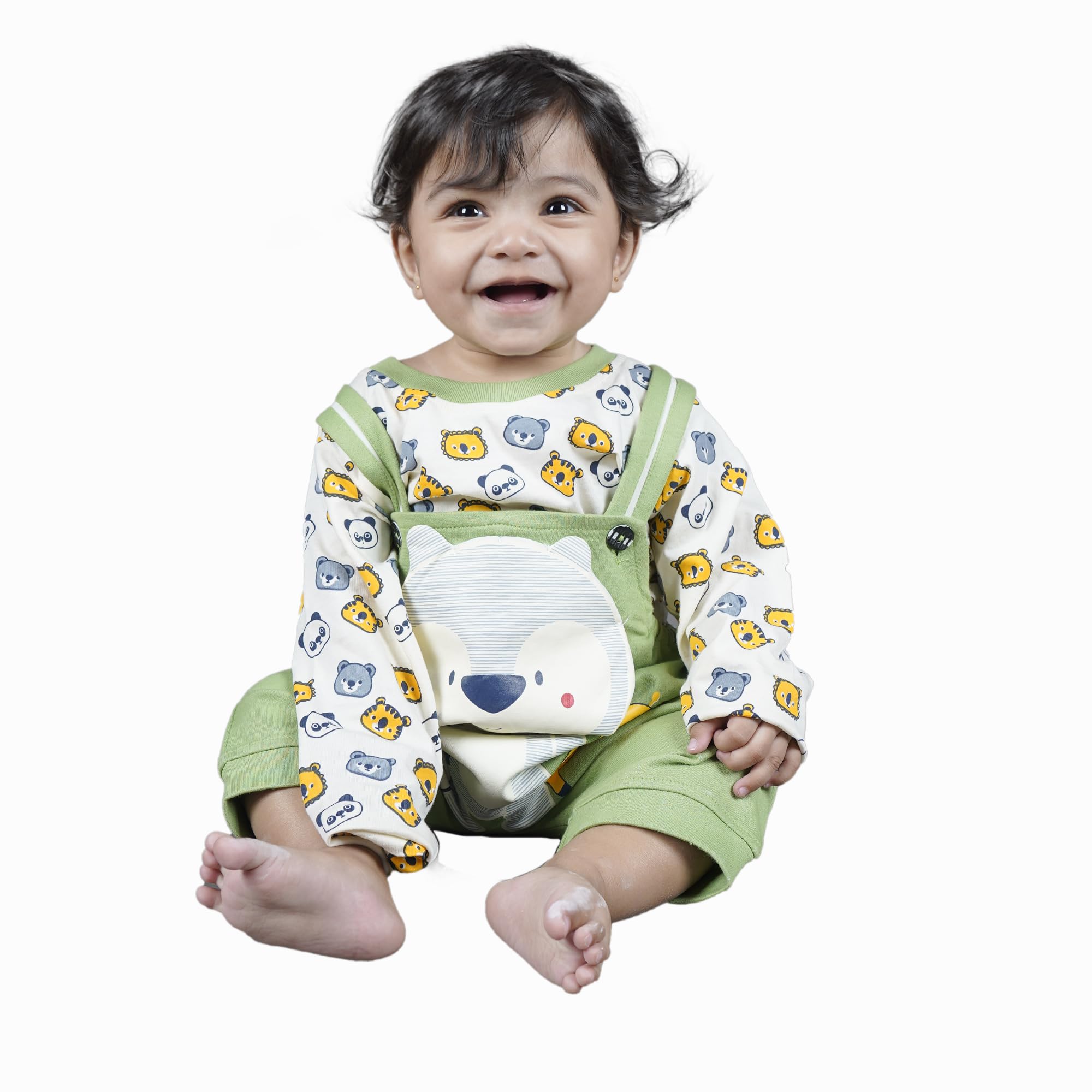 Baby Girls T-Shirt and Pant Set - Multicolor - Regular-Fit - 9-12 Months - ZA00986-image-5