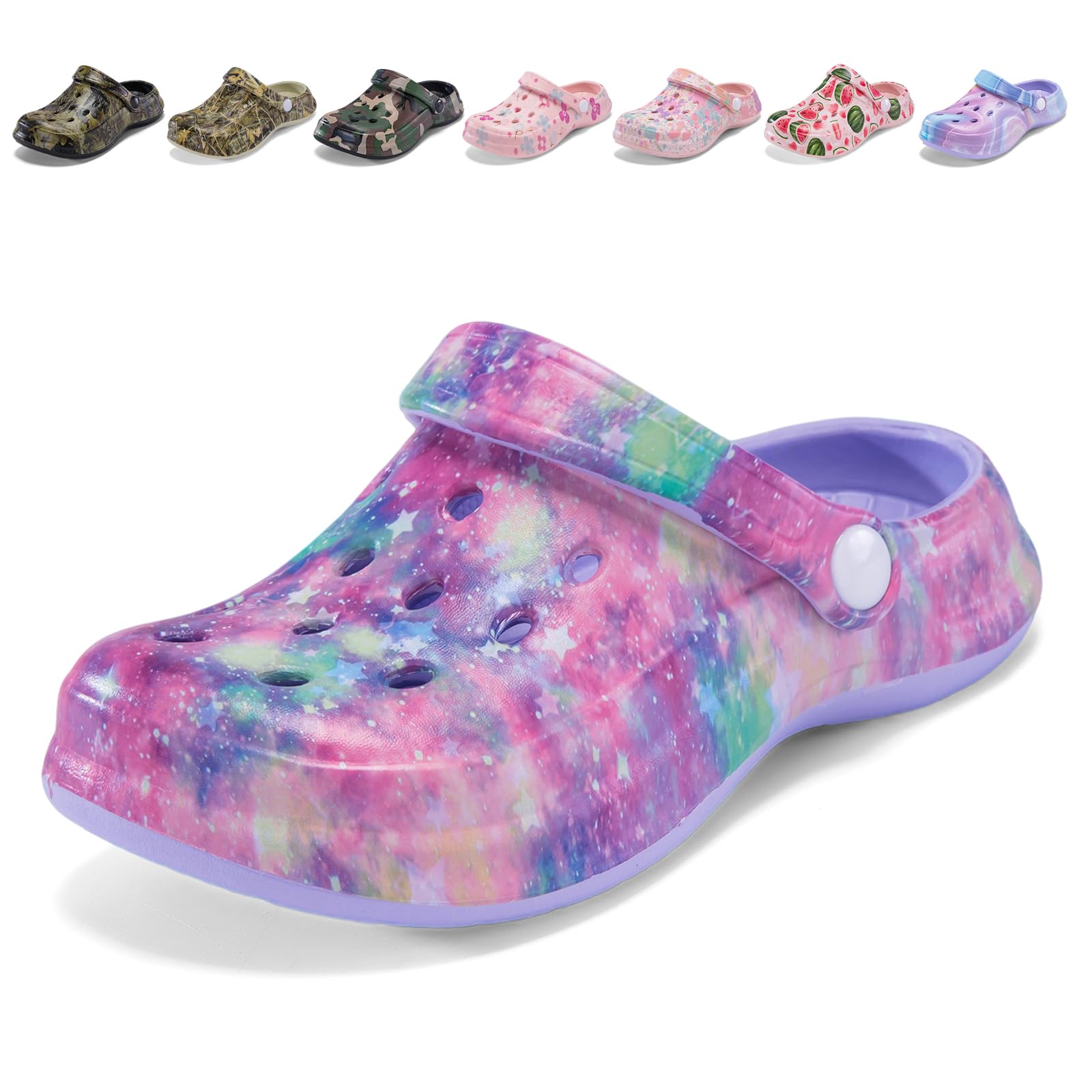 Kids Clogs Girls Boys Cloud Garden Shoes(Little Kid/Big Kid/Toddler)