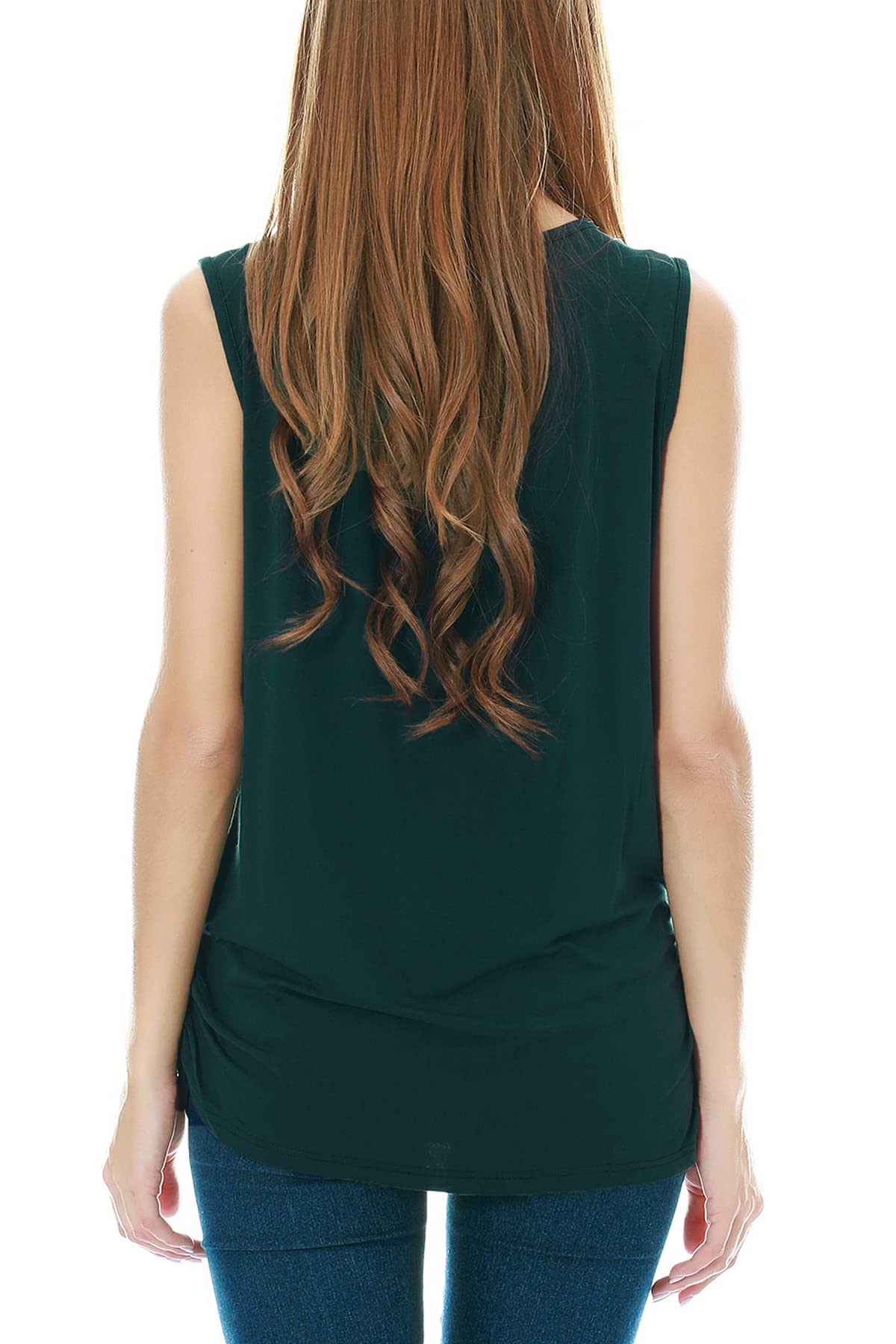 Smallshow 3er Pack Umstands-Still-Tanktops Ärmellos Stillen Tops Damen Stilloberteile