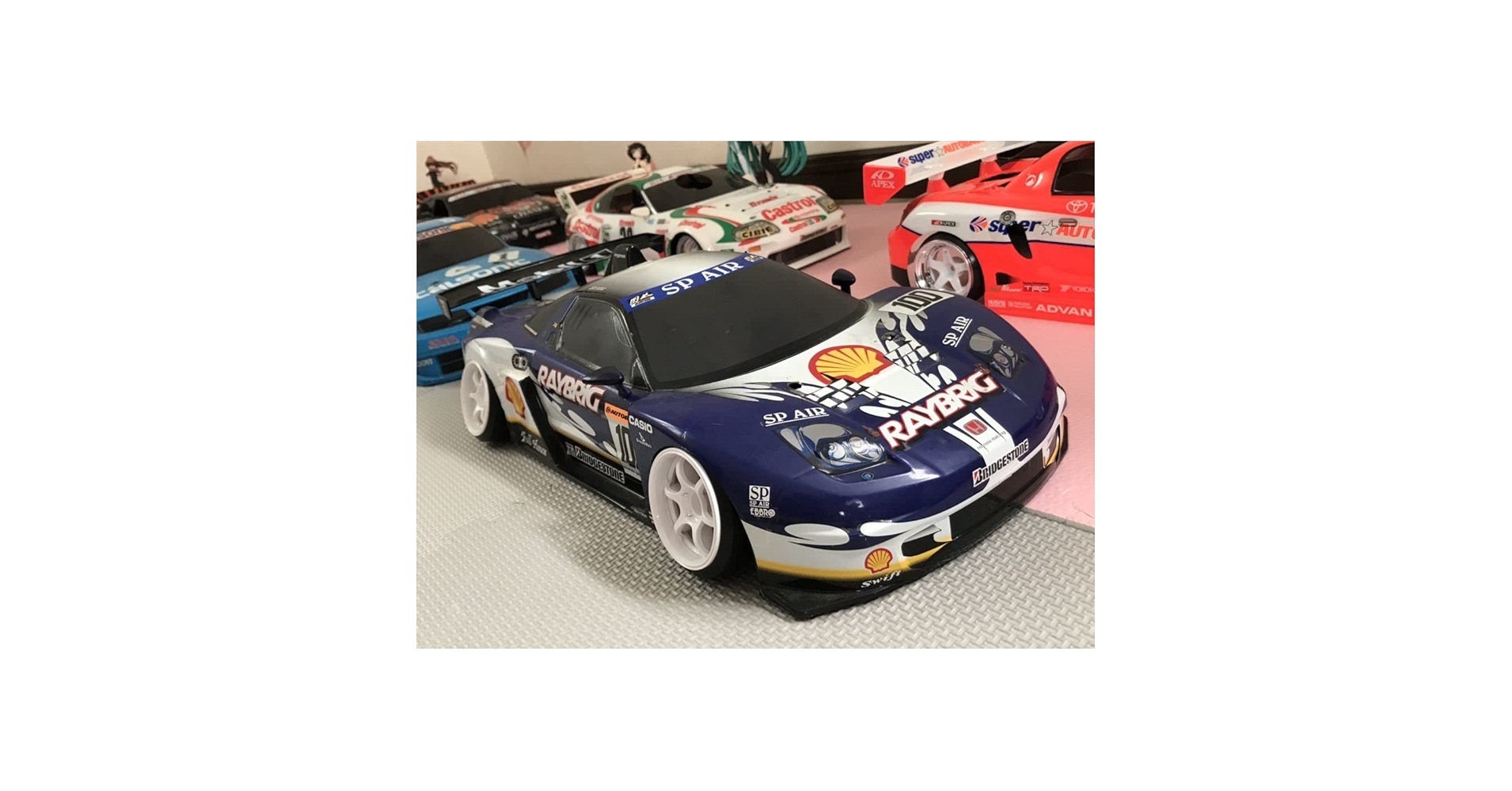 Amazon | ラジコン ボディ 1/10 ミニカー NSX レイブリック