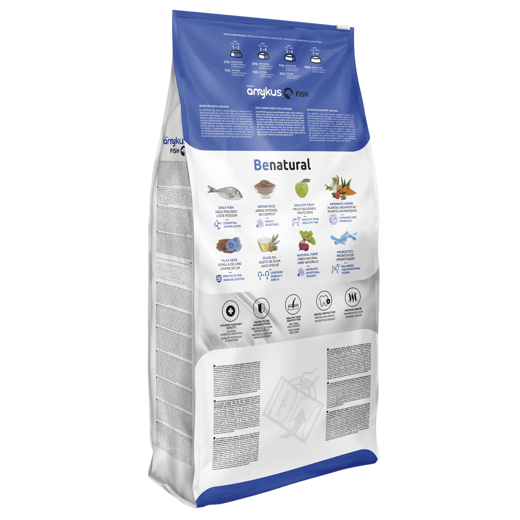Original Fish 12,5 kg Pienso de Pescado con Salmón para Perros Adultos | Altamente Digestible |Alimento Seco