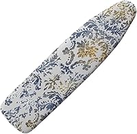 Vista 11 de Cubierta de tabla de hierro de aguacate, tamaño estándar, acolchado grueso con gancho y bucle, almohadilla de planchar para mesa, cubierta extra