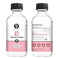 Vista 115 de Dolce Flav Cotton Candy Extract – Kosher, Sugar-Free, Concentrated Carnival-Style Flavoring for Baking, Frostings & Drinks, Includes Measured