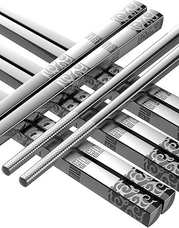 Metal Chopsticks Reusable Stainless Steel Metal Chopsticks Reusable Stainless Steel