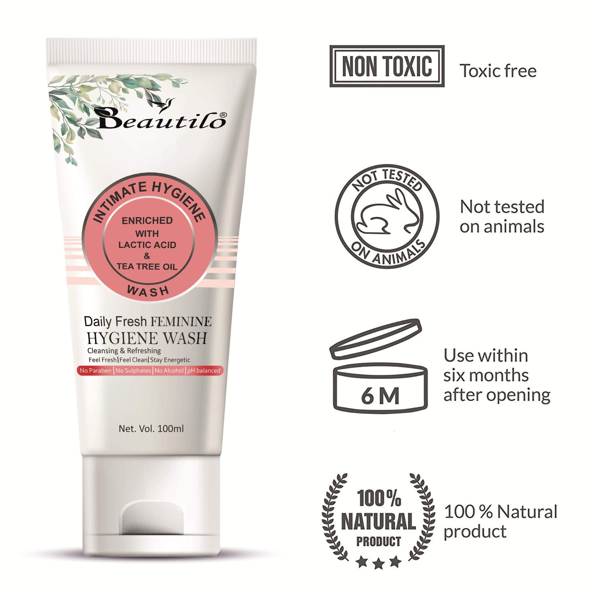 Buy Beautilo Feminine Intimate Hygiene WashEnriched with Lactic Acid