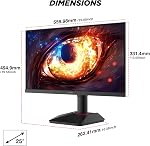 KOORUI 25" Gaming Monitor 320Hz 1ms GTG, FHD 1080P IPS Computer Display 95% DCI-P3 HDR400, Adaptive Sync PC Screen with HDMI 2.0 DP 1.4, Height Adjustable Stand VESA 75x75mm