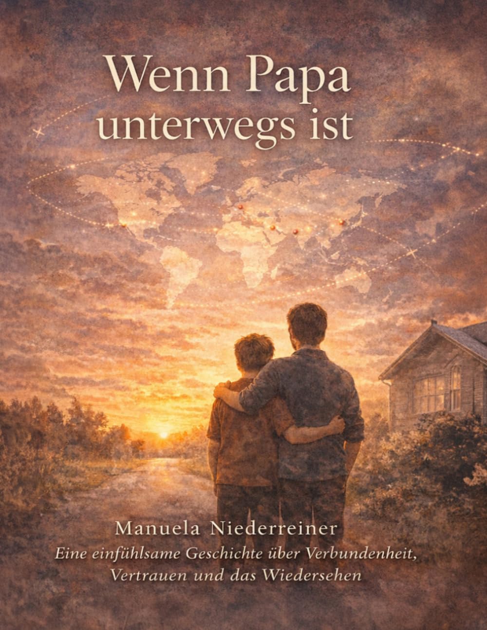 Wenn Papa unterwegs ist: Eine einfühlsame Geschichte über Verbundenheit, Vertrauen und das Wiedersehen