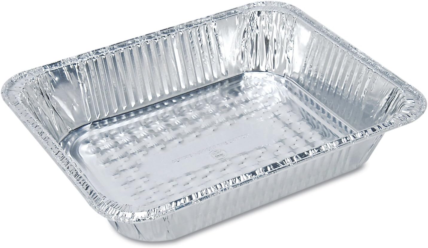 Boardwalk STEAMFLDP Aluminum Pan, Full Size Steam Table, Deep, 50/carton