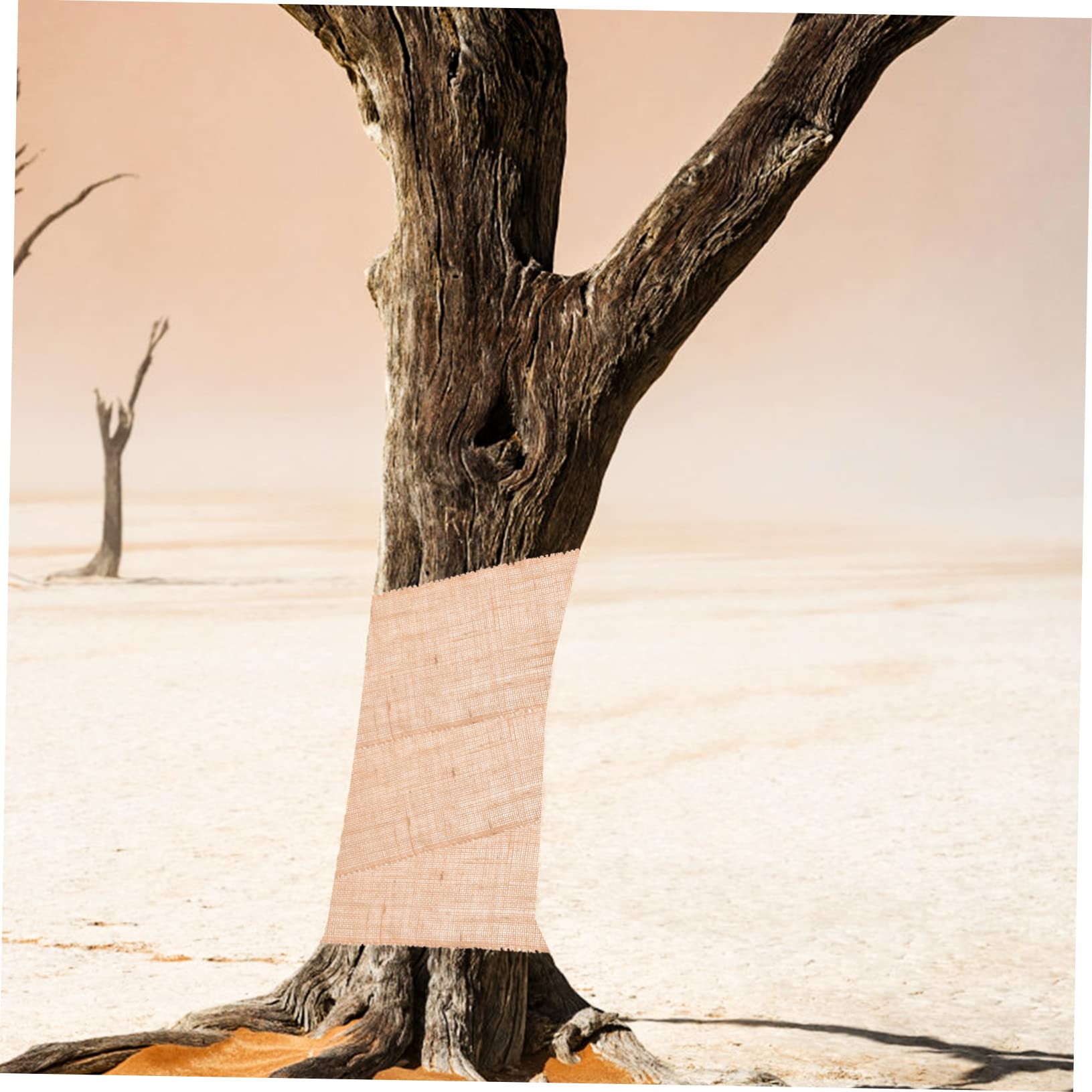Protezione per Alberi in Juta 4 Pezzi, Avvolgimento | Arbusti e Tronchi, Conservazione del Calore, Soluzione Portatile Grezzo