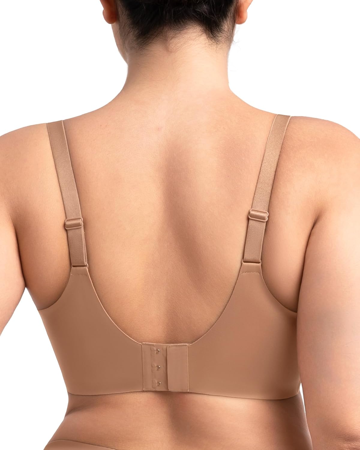 HSIA Minimizer Bra for Women - Full Coverage Seamless Lace Bra Plus Size Underwire Unlined Bra for Heavy Breast - Image 3