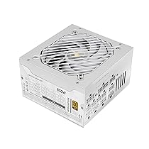 Mars Gaming MPB850PSI, Alimentatore Full Modulare ATX 850W, 10 Anni di Garanzia, 80Plus Gold 90%, Ventola SI 14cm, Tecnologia AI2-RPM, DC-DC e SMD, ATX 3.1 e PCIe 5.1, Connettore 12V 2×6, Bianco