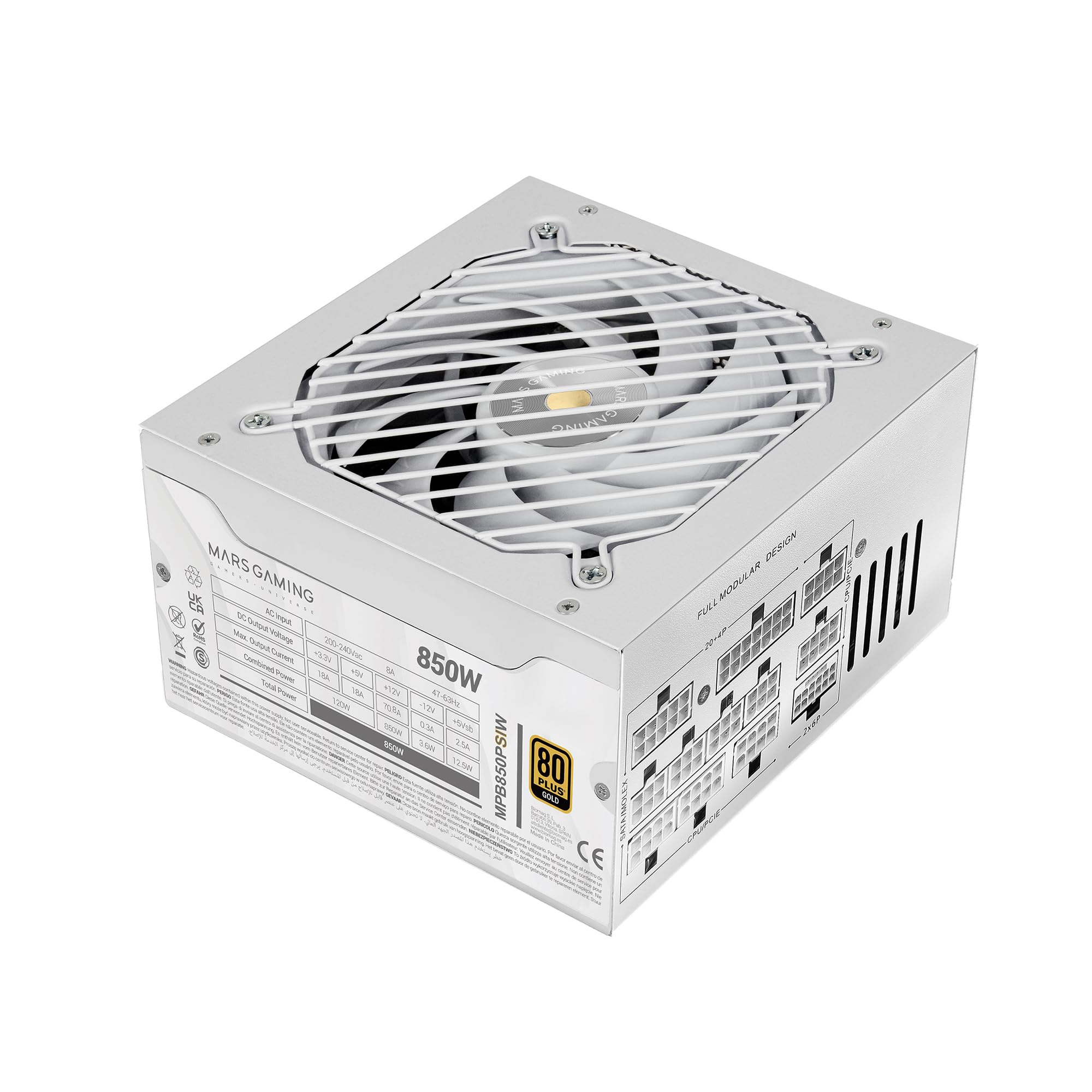 Aerocool LUXPRO850, Alimentation 850W, Certifiée 80Plus Bronze 230V EU, Efficacité 88