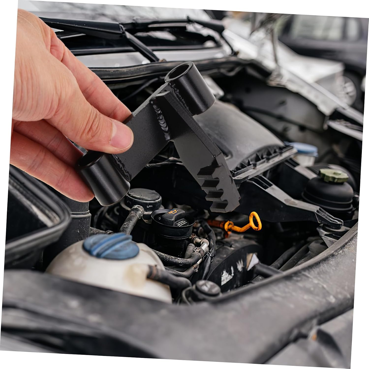 Ciieeo Flywheel Tool Engine Flywheel Holder for Car Flexplate Turner Wrench Automotive Accessory for Maintenance and Repair