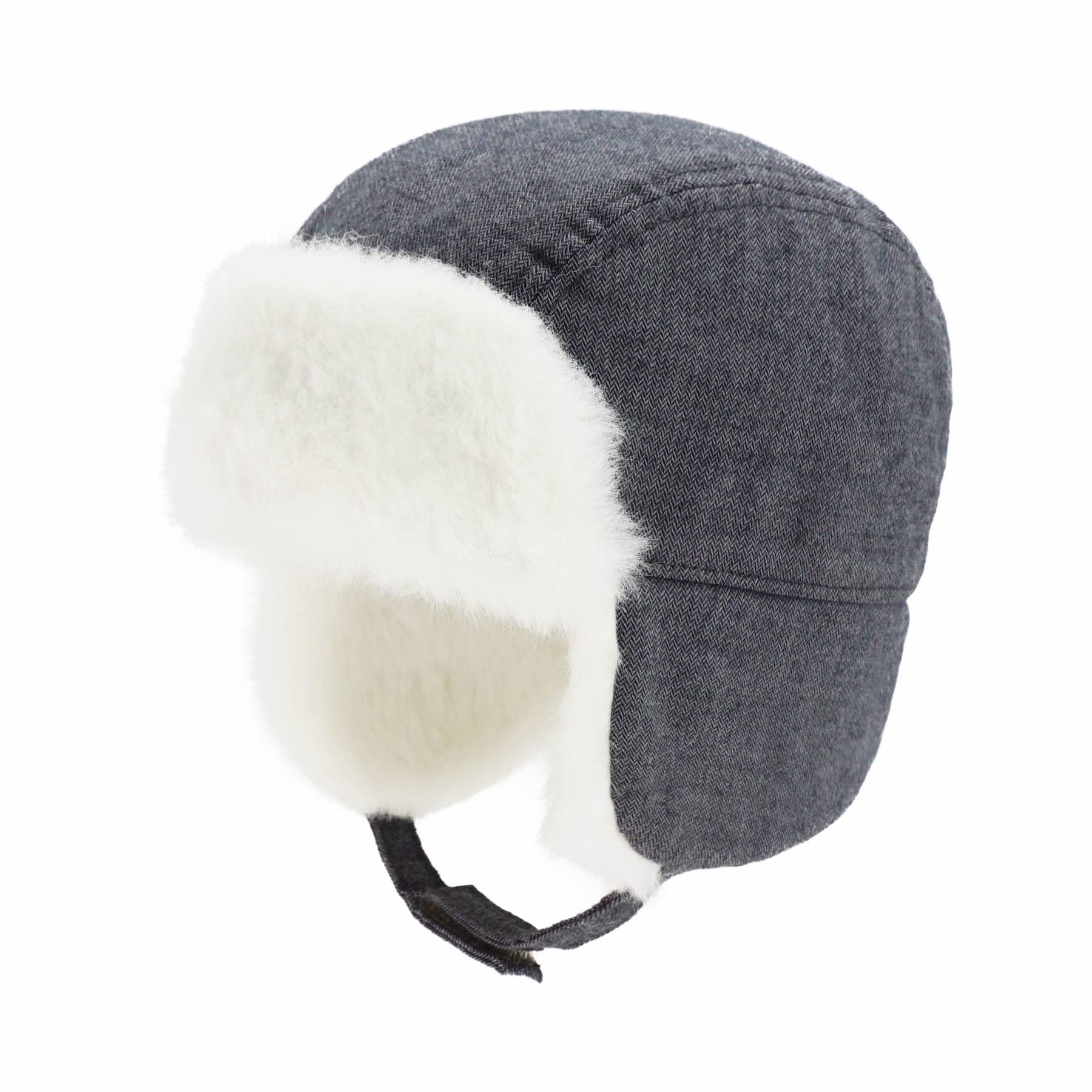 Keepersheep Baby Boy Ushanka Earflap Winter Trooper Hat Cap, Kids Trapper Hat