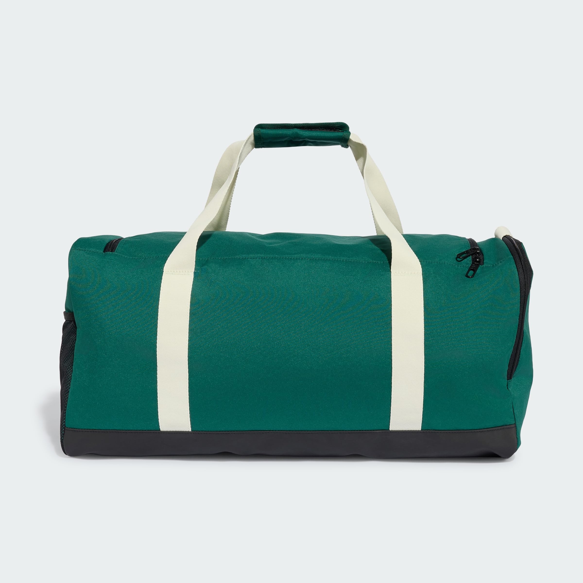adidas Unisex Adulto Essentials Linear Duffel Bag Duffel Bag, Collegiate Green/Ivory, M
