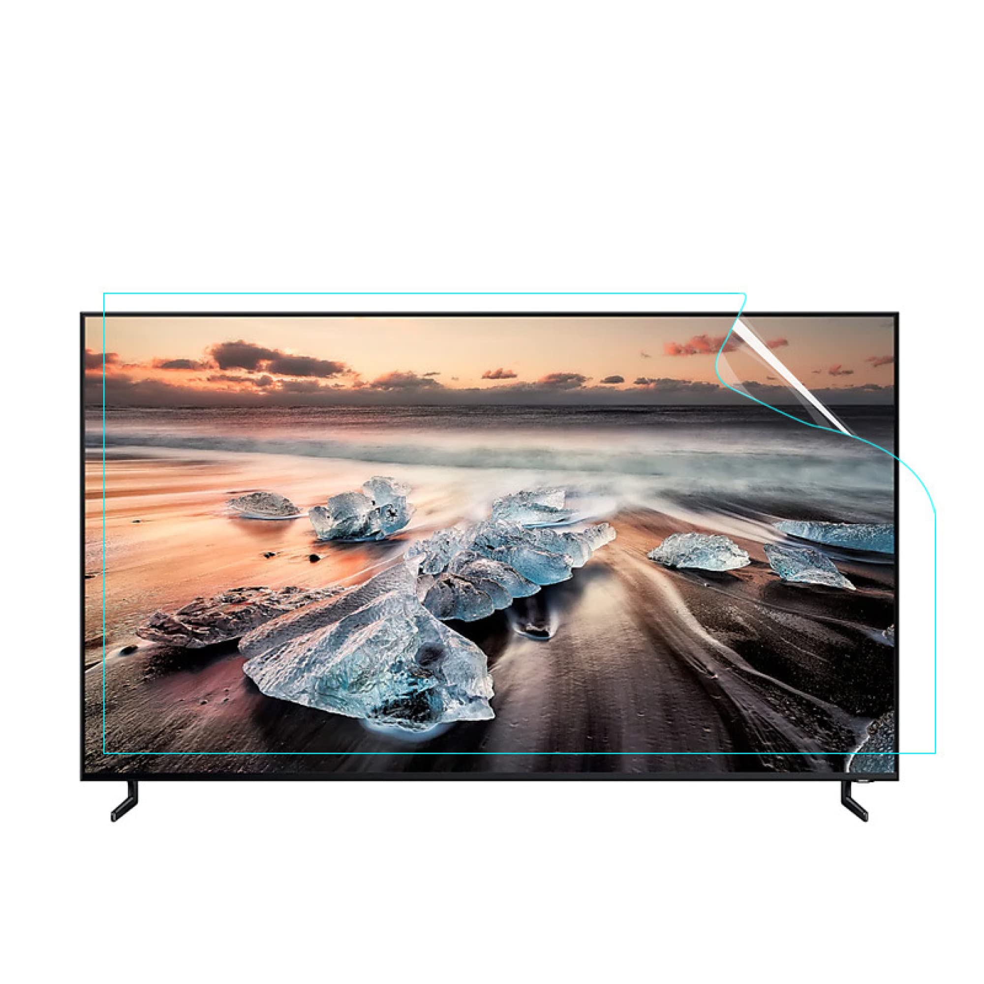 Film de protection d'écran LCD antireflet et anti-lumière bleue 32"