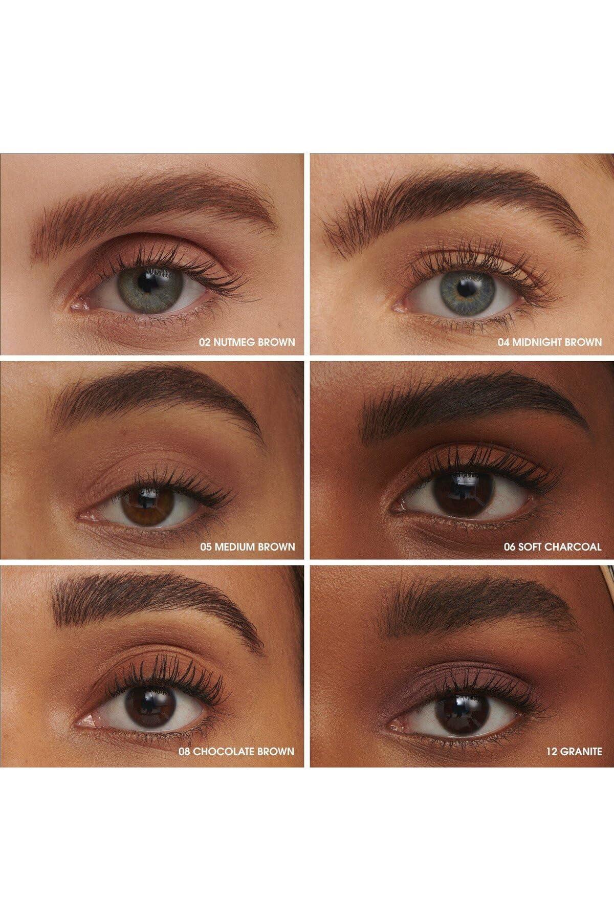 Sephora Tint & Volume Brow Gel- Renkli Hacim Veren Kaş Jeli 06 Soft Charcoal (5 Ml)