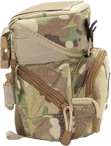 Miniatura 4 de Alaska Guide Creations Kodiak CUB  Arnés binocular para senderismo y caza  Bolsa de utilidad compacta (Mossy Oak Break-Up Country)