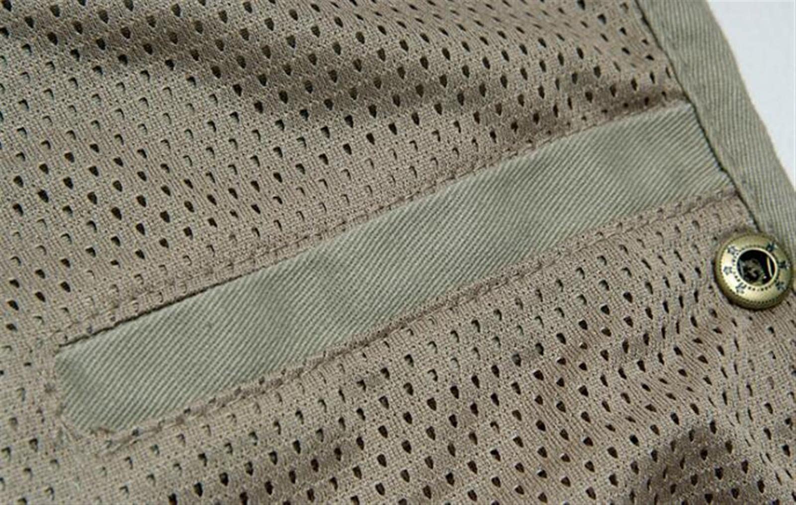 Masculino chaleco masculino multibolsillo sin mangas chaleco de pesca al aire libre de verano chaleco de pesca más chaqueta de tamaño