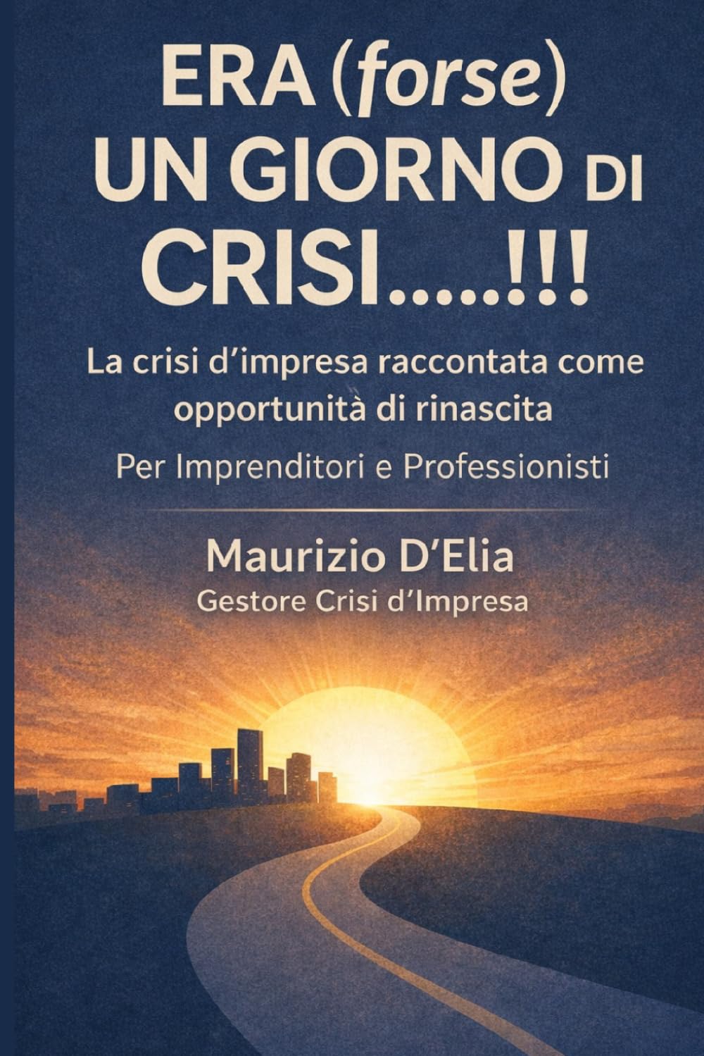 Era (forse) un giorno di crisi...!: La crisi d'impresa raccontata come opportunità di rinascita