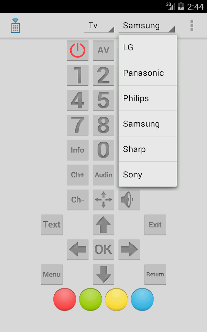 IR Remote Control - App on Amazon Appstore