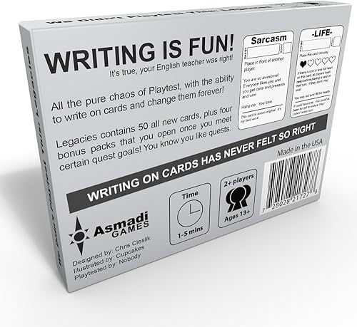 Miniatura 3 de Asmadi Games We Didn't Playtest This: Juego de cartas Legacies, embalaje estándar