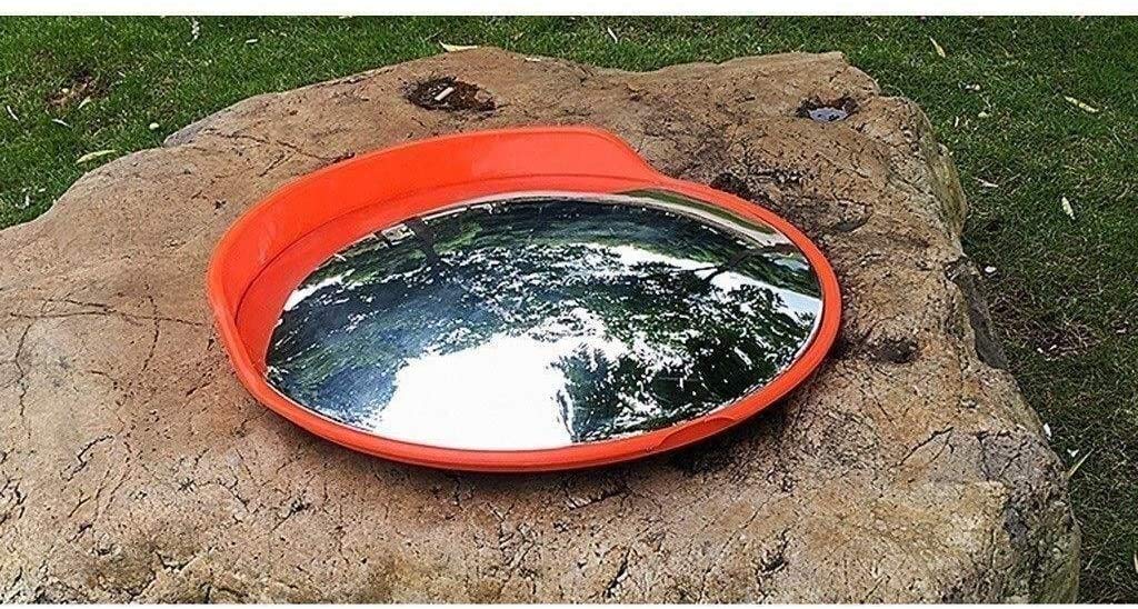 Lusterko bezpieczeństwa lusterko bezpieczeństwa lusterko drogowe skrzyżowania zewnętrzne lusterko drogowe zapobiegają wypadkom drogowym (rozmiar: 45 cm)