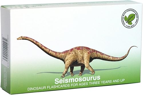 Dinosaurio Tarjetas Flash con la diversión hechos y Pronunciación Claves para cada dinosaurio por el flash de Brilliance