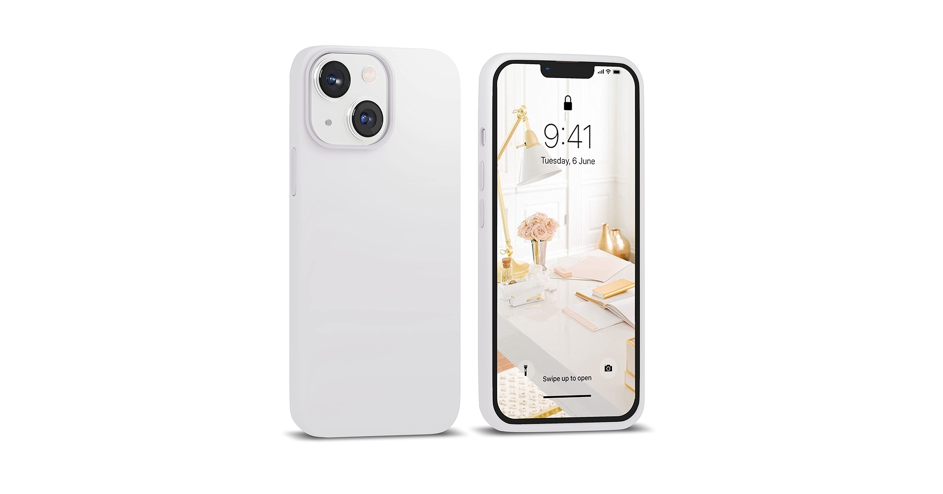 Amazon.com: IceSword Compatible with iPhone 13 White Case 6.1
