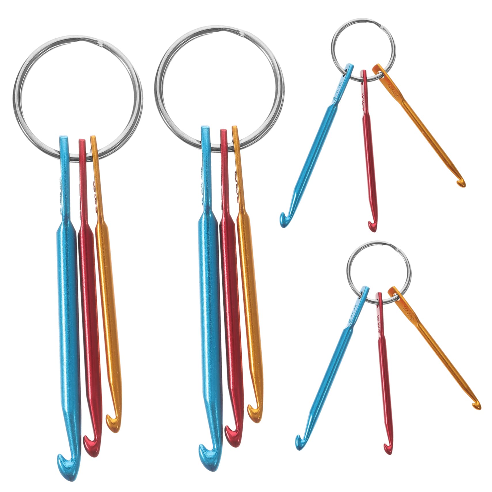 EXCEART 20pezzi Ganci Per Uncinetto Ergonomici Strumenti Per Lavoro Maglia e Lavoro Maglia Per Creazioni Di Sciarpe Maglioni e Guanti Per Artigiani e Principianti