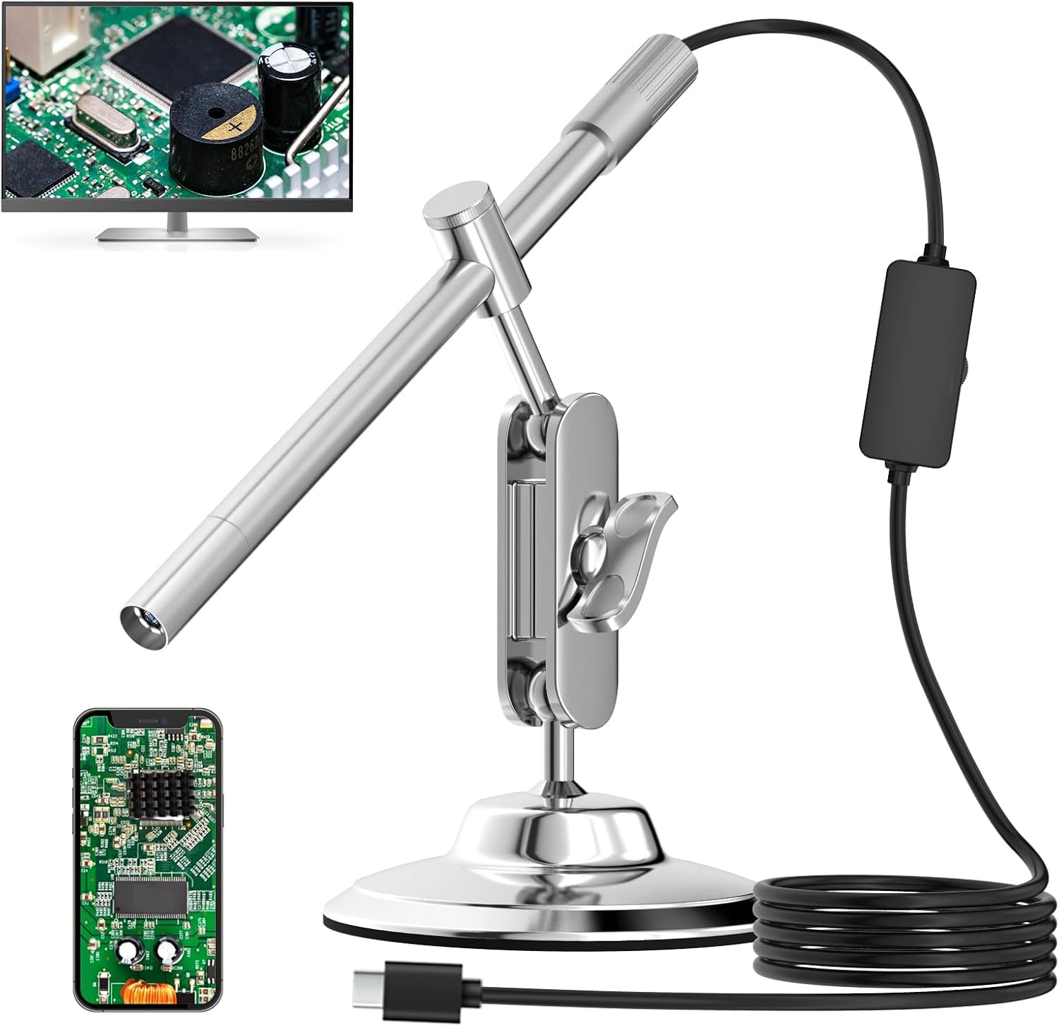 【新着商品】iPhone対応可能の電子顕微鏡カメラ AMTORIN USB顕微鏡 Amazon.co.jp: iPhone対応可能の電子顕微鏡カメラ AMTORIN USB