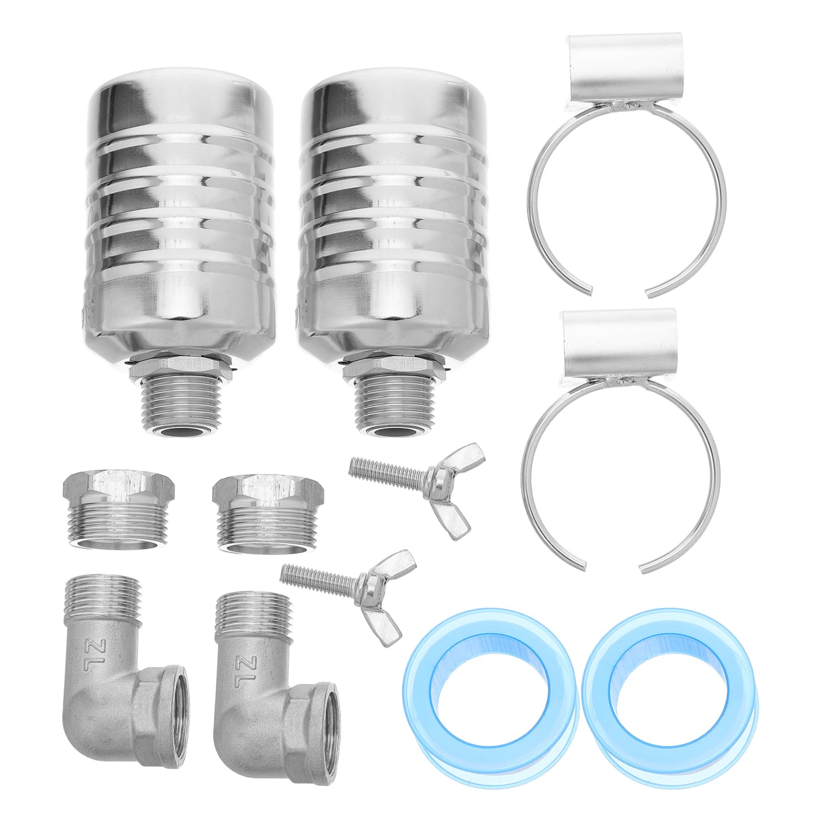 Kit de válvulas de flotador de agua: controlador automático inoxidable para riego y ganado