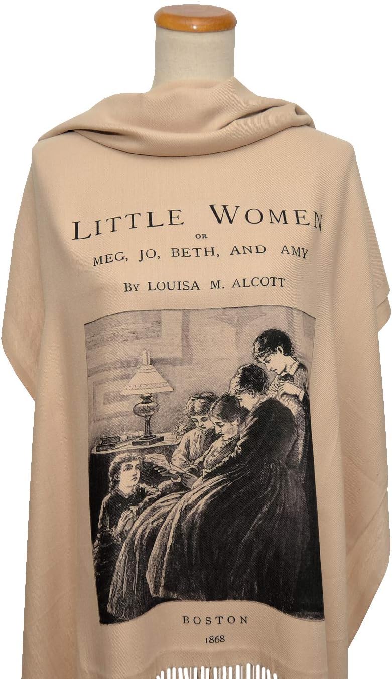 Universal Zone Little Women by Louisa M. Alcott Shawl Scarf Wrap - Image 3