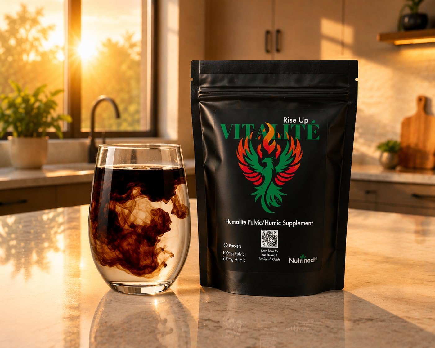 Vitalité Humalite Fulvic and Humic Acid Supplement
