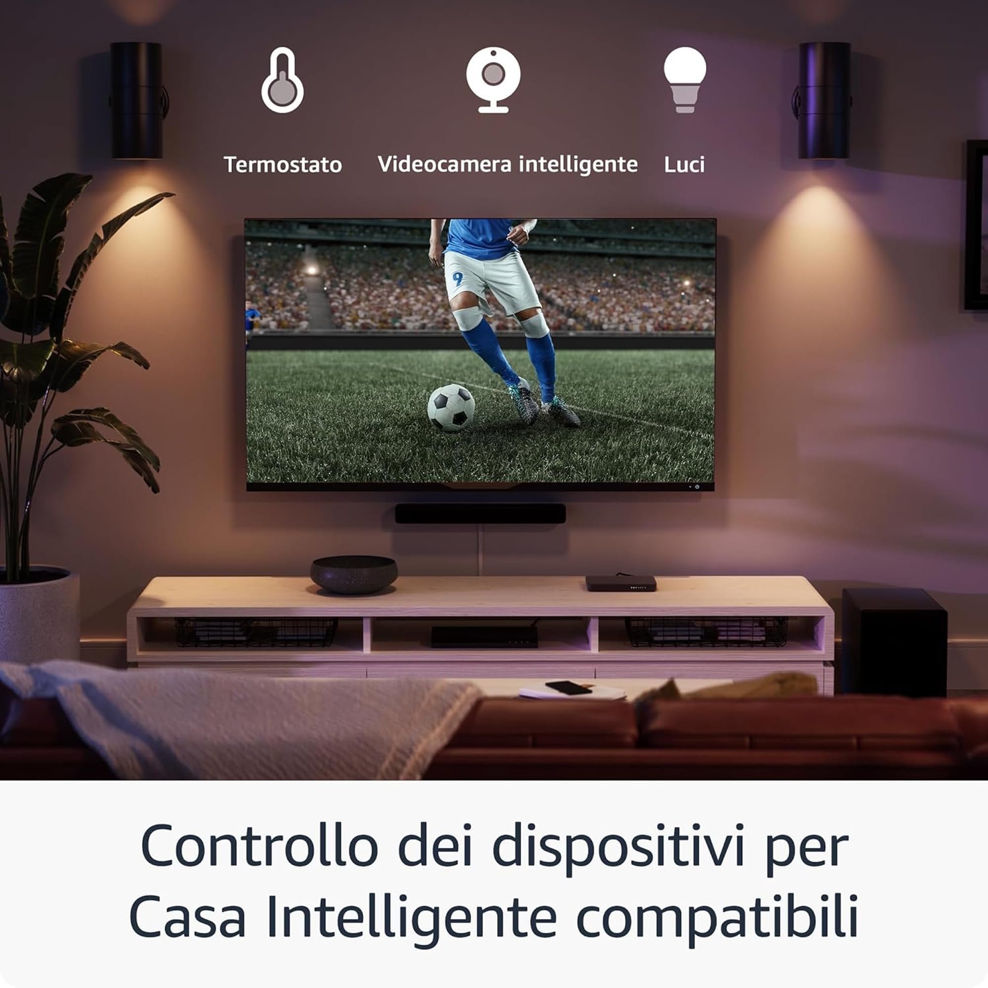 Amazon Fire TV Stick 4K Plus con Amazon - Adattatore Ethernet