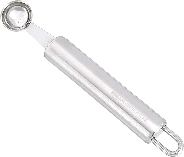 AmazonCommercial Stainless Steel Melon Baller, 3.2 cm