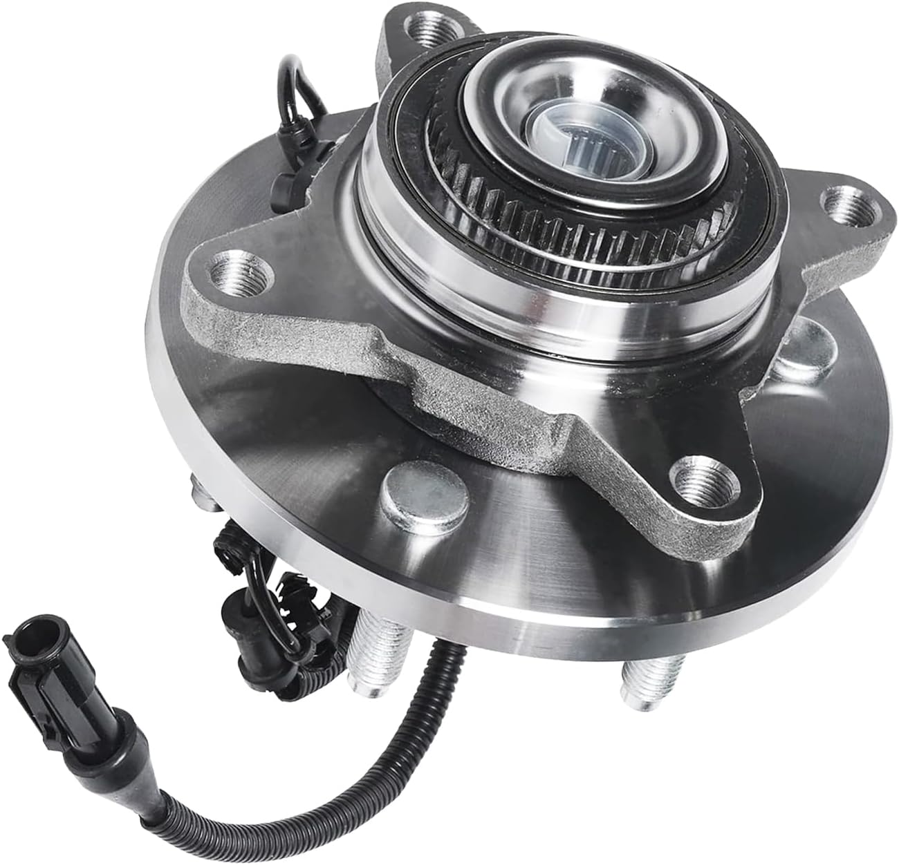 ALLCOMBO [4WD 6-Lug w/ABS] Front Wheel Bearing Hub Assembly for 2009 2010 Ford F-150, Driver or Passenger Side Replacement, 515119
